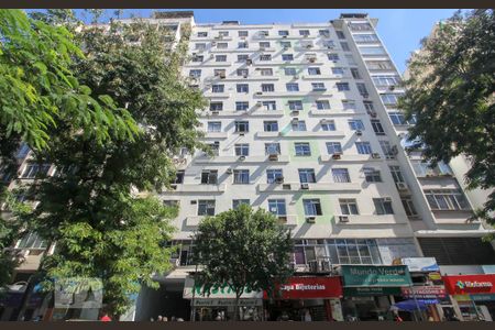 Fachada do Prédio de kitnet/studio para alugar com 1 quarto, 24m² em Catete, Rio de Janeiro