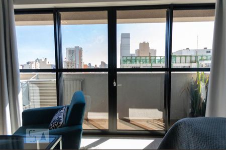 Sacada de kitnet/studio para alugar com 1 quarto, 35m² em Centro, Curitiba