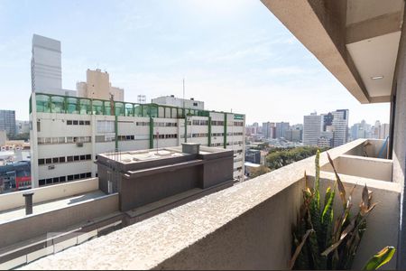 vista da Sacada de kitnet/studio para alugar com 1 quarto, 35m² em Centro, Curitiba