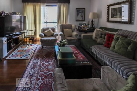 Sala de apartamento à venda com 4 quartos, 189m² em Indianópolis, São Paulo