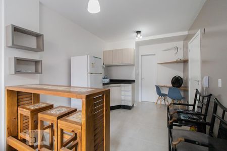 Sala/Cozinha de kitnet/studio para alugar com 1 quarto, 35m² em Pátria Nova, Novo Hamburgo