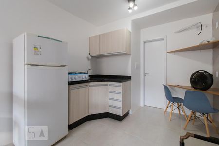 Sala/Cozinha de kitnet/studio para alugar com 1 quarto, 35m² em Pátria Nova, Novo Hamburgo