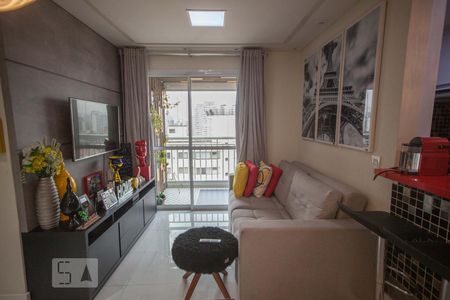 Sala de apartamento à venda com 1 quarto, 62m² em Tatuapé, São Paulo