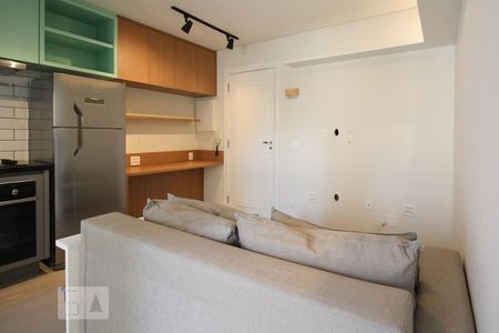 Sala de apartamento para alugar com 1 quarto, 40m² em Vila Nova Conceição, São Paulo