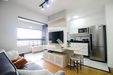 Sala de apartamento para alugar com 2 quartos, 57m² em Jardim Brasília (zona Norte), São Paulo
