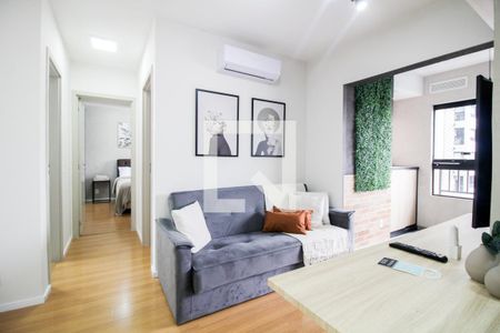 Sala/Cozinha de apartamento para alugar com 2 quartos, 57m² em Jardim Brasília (zona Norte), São Paulo