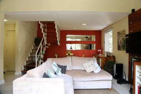 Sala de apartamento à venda com 1 quarto, 90m² em Vila Suzana, São Paulo