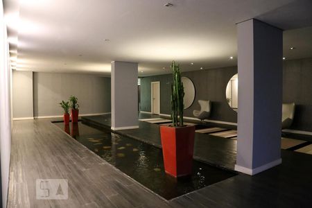 Apartamento à venda com 90m², 1 quarto e 2 vagasHall social