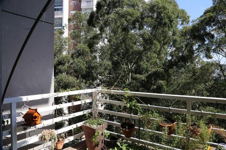 Varanda da Sala de apartamento à venda com 1 quarto, 90m² em Vila Suzana, São Paulo