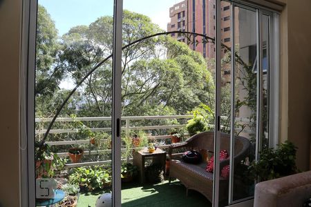 Varanda da Sala de apartamento à venda com 1 quarto, 90m² em Vila Suzana, São Paulo