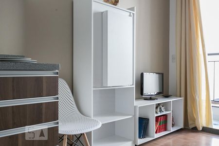 Apartamento para alugar com 28m², 1 quarto e sem vagaMesa retrátil