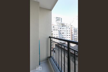 Sacada de apartamento para alugar com 1 quarto, 28m² em República, São Paulo