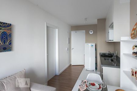 Sala de apartamento para alugar com 1 quarto, 28m² em República, São Paulo