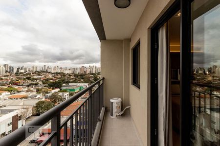 Varanda de kitnet/studio à venda com 1 quarto, 29m² em Indianópolis, São Paulo