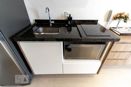 Cozinha/Sala/Quarto de kitnet/studio à venda com 1 quarto, 29m² em Indianópolis, São Paulo