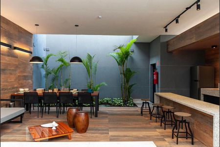 Studio à venda com 29m², 1 quarto e sem vagaÁrea comum