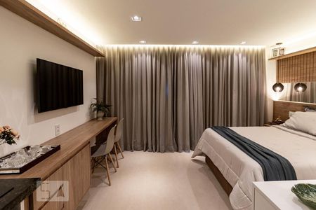 Cozinha/Sala/Quarto de kitnet/studio à venda com 1 quarto, 29m² em Indianópolis, São Paulo