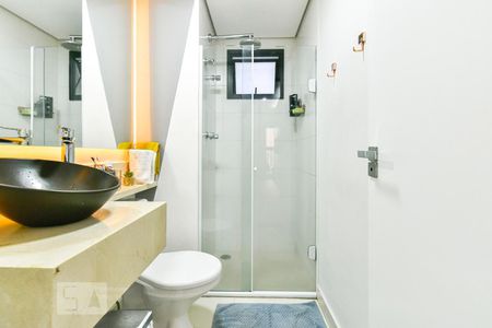 Banheiro de kitnet/studio à venda com 1 quarto, 45m² em Santa Efigênia, São Paulo