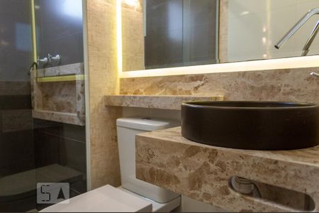 Banheiro da Suíte de apartamento à venda com 2 quartos, 66m² em Vila Prudente, São Paulo
