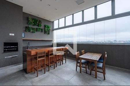 Studio para alugar com 34m², 2 quartos e sem vagaÁrea comum - Churrasqueira