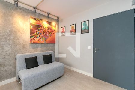 Sala de apartamento para alugar com 1 quarto, 44m² em Brooklin Paulista, São Paulo