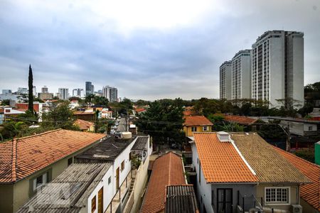 Sala - vista de apartamento para alugar com 1 quarto, 77m² em Vila Madalena, São Paulo