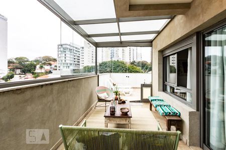Varanda de apartamento para alugar com 1 quarto, 77m² em Vila Madalena, São Paulo