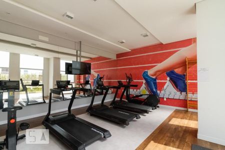 Apartamento para alugar com 41m², 1 quarto e 1 vaga Apartamento para alugar com 41m², 1 quarto e 1 vagaAcademia