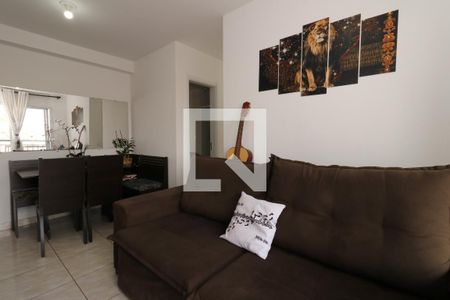 Sala de apartamento à venda com 3 quartos, 59m² em Parque São Vicente, Santo André