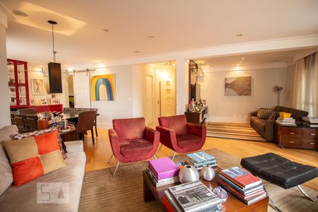 Sala de apartamento para alugar com 3 quartos, 173m² em Pompeia, São Paulo