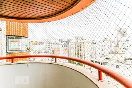 Varanda de apartamento à venda com 1 quarto, 49m² em Brooklin Paulista, São Paulo