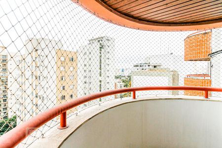 Varanda de apartamento à venda com 1 quarto, 49m² em Brooklin Paulista, São Paulo