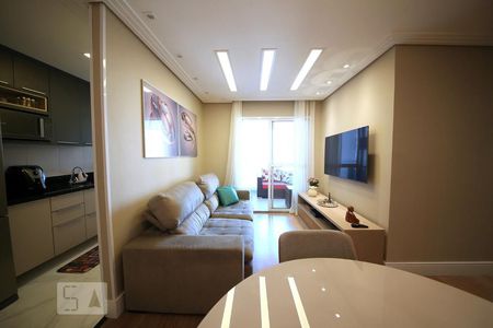 Sala de apartamento à venda com 3 quartos, 80m² em Campininha, São Paulo