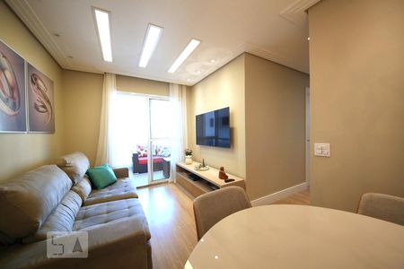 Sala de apartamento à venda com 3 quartos, 80m² em Campininha, São Paulo