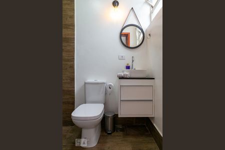 Banheiro de kitnet/studio à venda com 1 quarto, 30m² em Centro, São Paulo