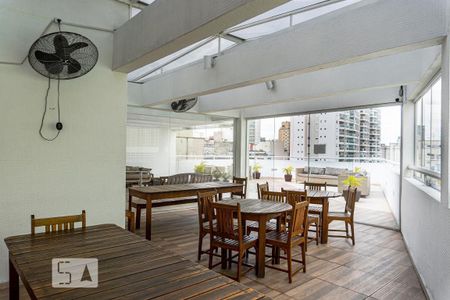 Studio à venda com 33m², 1 quarto e sem vagaÁrea comum - Churrasqueira