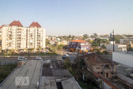 Vista da Sala de apartamento à venda com 2 quartos, 60m² em São Sebastião, Porto Alegre