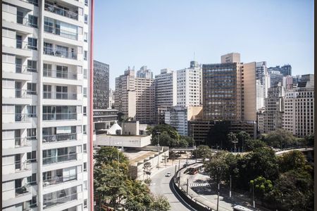 Vista da Sala de kitnet/studio para alugar com 1 quarto, 29m² em Bela Vista, São Paulo