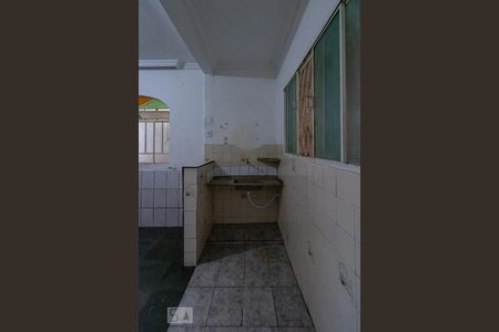 Cozinha de casa para alugar com 1 quarto, 40m² em São Geraldo, Belo Horizonte
