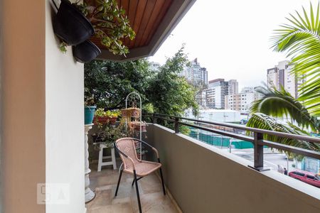 Varanda de apartamento à venda com 4 quartos, 160m² em Vila Olímpia, São Paulo