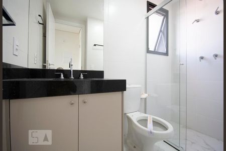 Studio para alugar com 25m², 1 quarto e sem vaga Studio para alugar com 25m², 1 quarto e sem vagaBanheiro