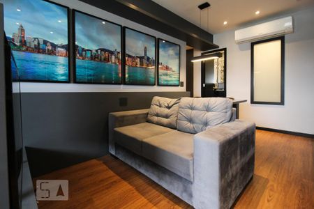 Sala/Quarto  de kitnet/studio para alugar com 1 quarto, 32m² em Vila Olímpia, São Paulo