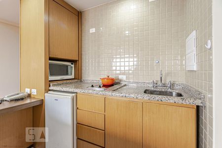 Sala e Cozinha de apartamento para alugar com 1 quarto, 45m² em Centro, São José dos Pinhais