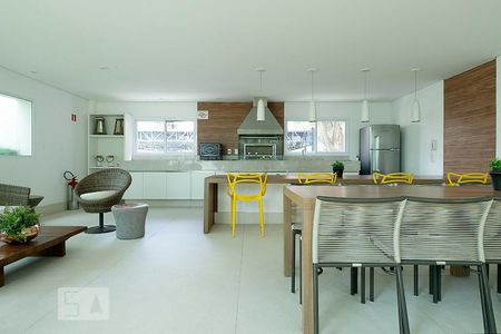 Studio à venda com 29m², 1 quarto e 1 vagaSalão de Festas