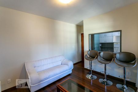 Sala de apartamento para alugar com 1 quarto, 45m² em Carmo, Belo Horizonte