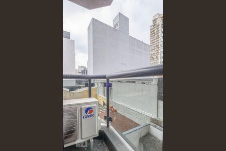 Quarto - Varanda de apartamento para alugar com 1 quarto, 38m² em Jardim Paulista, São Paulo