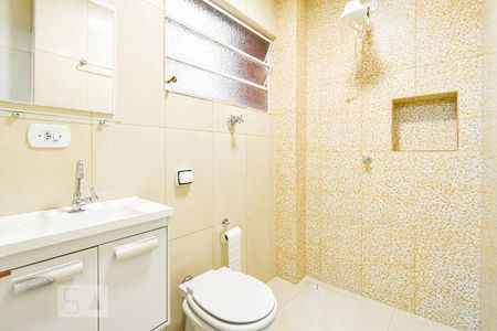 Banheiro de kitnet/studio à venda com 1 quarto, 38m² em República, São Paulo