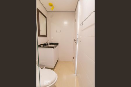Studio para alugar com 26m², 1 quarto e sem vaga Studio para alugar com 26m², 1 quarto e sem vagaBanheiro da Suíte