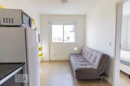Studio para alugar com 26m², 1 quarto e sem vaga Studio para alugar com 26m², 1 quarto e sem vagaSala