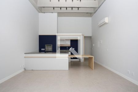 Sala de apartamento para alugar com 1 quarto, 58m² em Petrópolis, Porto Alegre